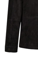 Olise Male Black Suede Jacket | Derimod