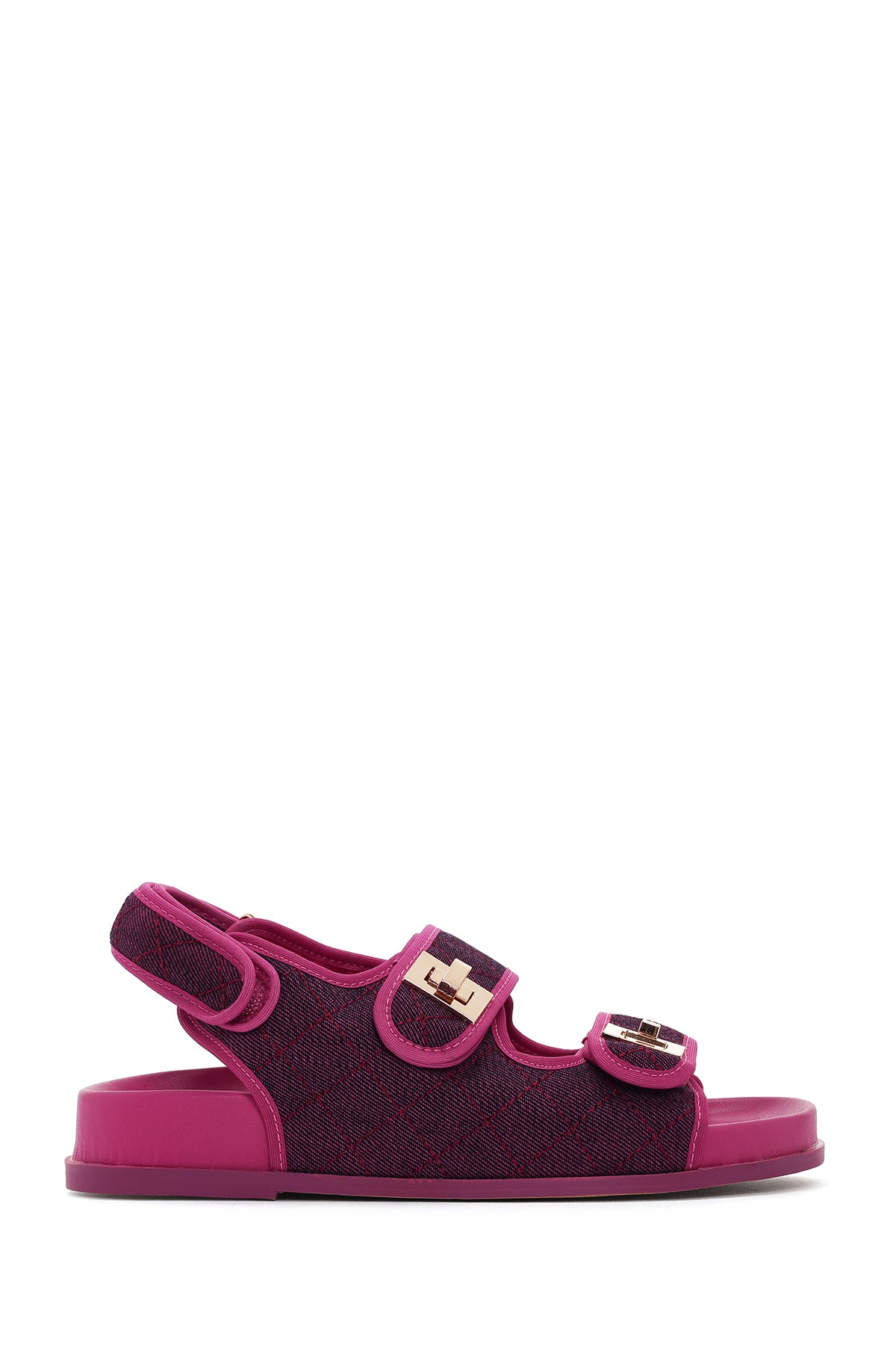 Women's Pink Ankle Strap Sandals 24SFD44076F | Derimod