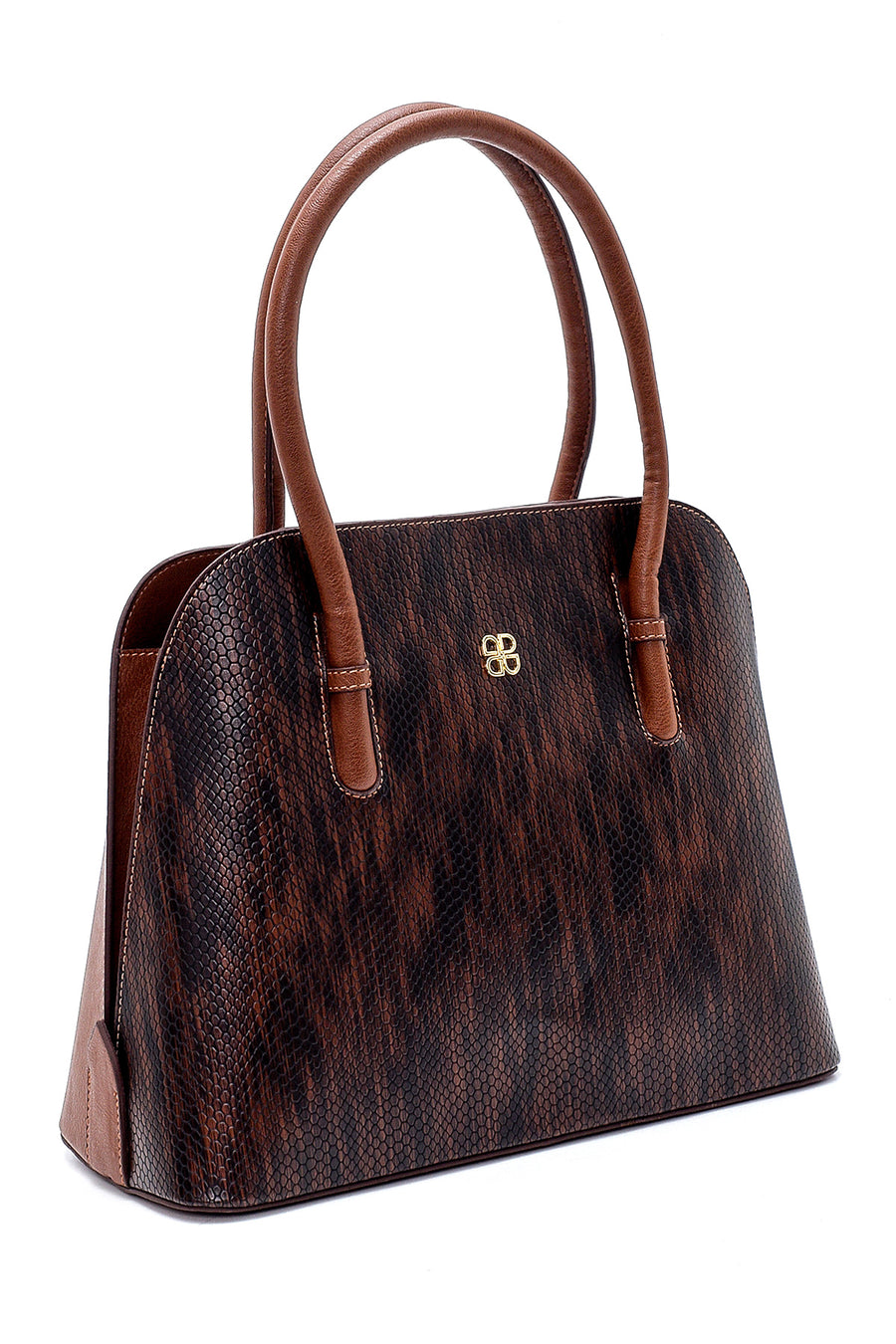 Women's Crocodile Patterned Classic Shoulder Bag