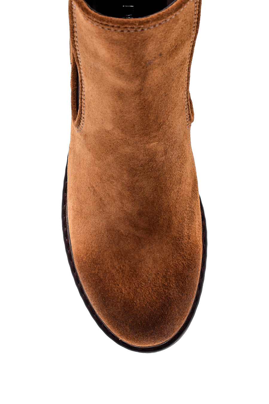 Women's Suede Leather Chelsea Boots