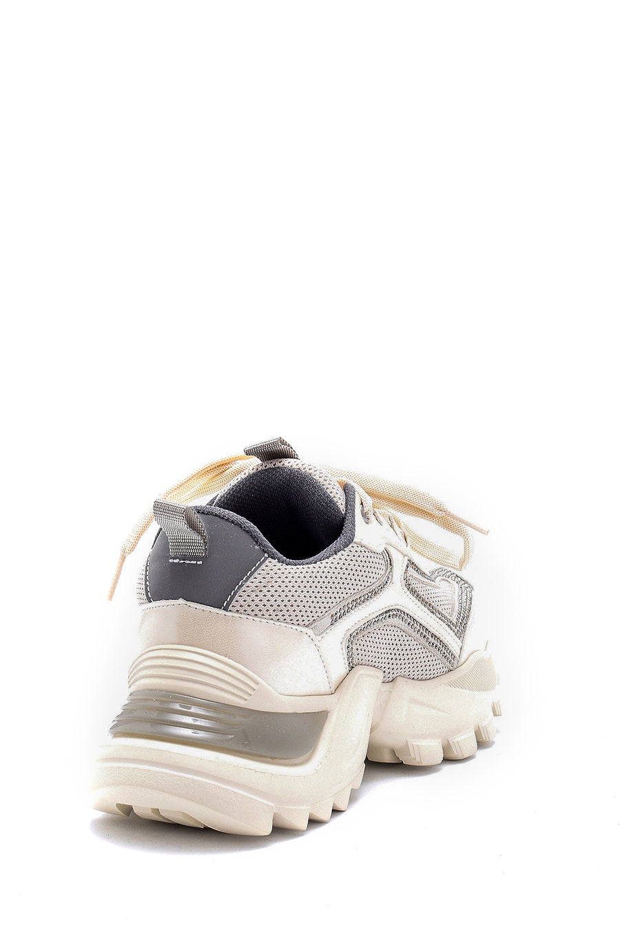 Kadın Deri Yüksek Tabanlı Sneaker