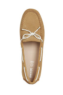 Geox Kadın Kahverengi Süet Leelyan Loafer | Derimod