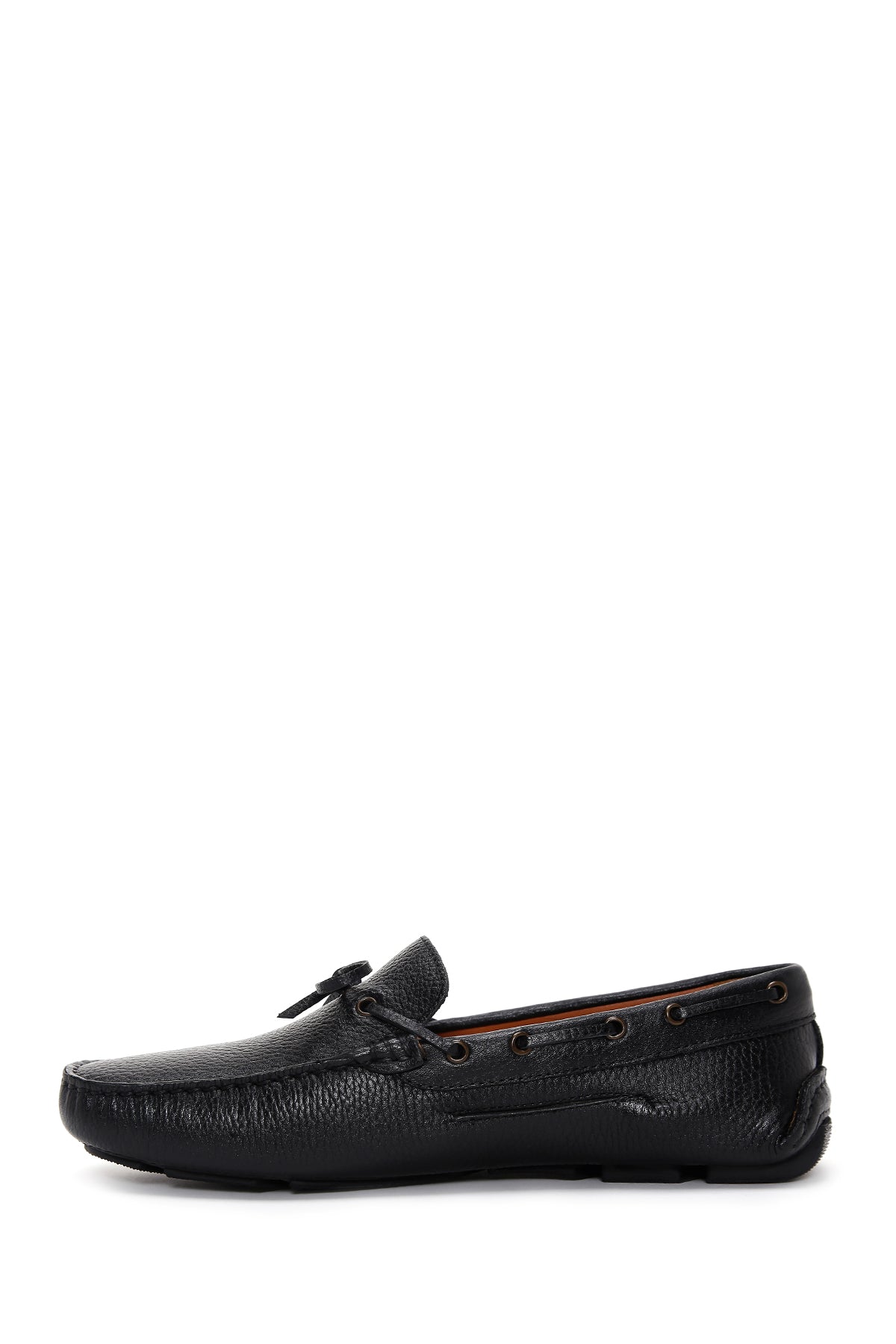 Erkek Siyah Deri Casual Loafer