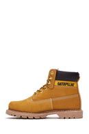 Caterpillar Men's Mustard Colorado Nubuck Leather Boots | Derimod