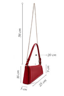 Women's Red Classic Shoulder Bag | Derimod