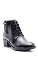 Women's Buckle Detailed Heeled Boots | Derimod