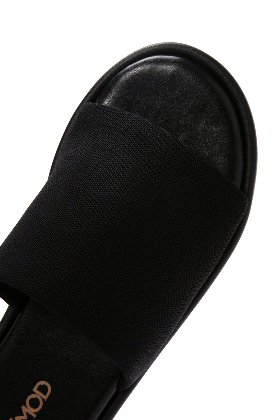 Women's Black Thick Soled Slippers