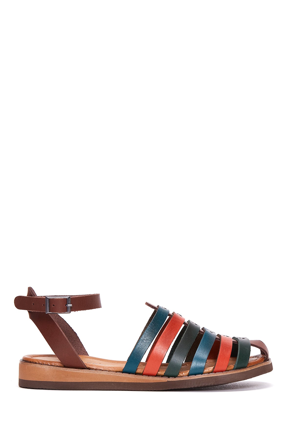 Kadın Deri Bodrum Sandalet 22SFD310818 | Derimod