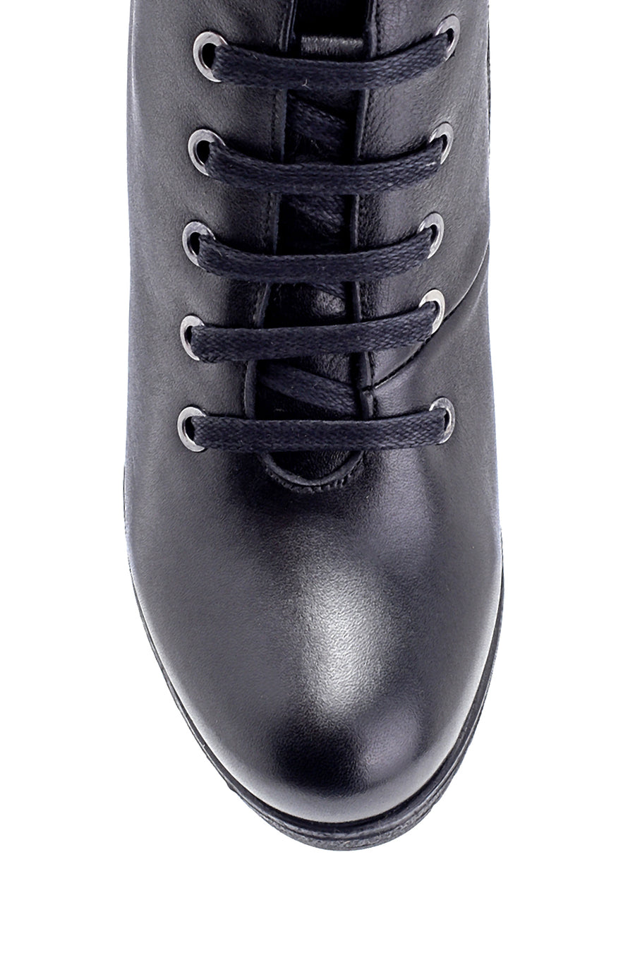 Women's Leather Heeled Boots