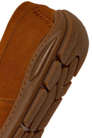 Erkek Taba Süet Deri Casual Loafer | Derimod