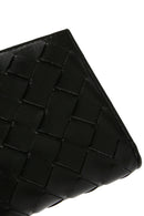 Women's Black Knit Wallet | Derimod