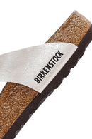 Birkenstock Kadın Beyaz Gizeh Bf Graceful Parmak Arası Terlik | Derimod