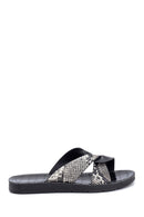 Women's Snake Printed Slippers | Derimod