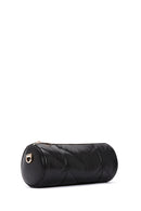 Women's Black Long Strap Quilted Shoulder Bag | Derimod