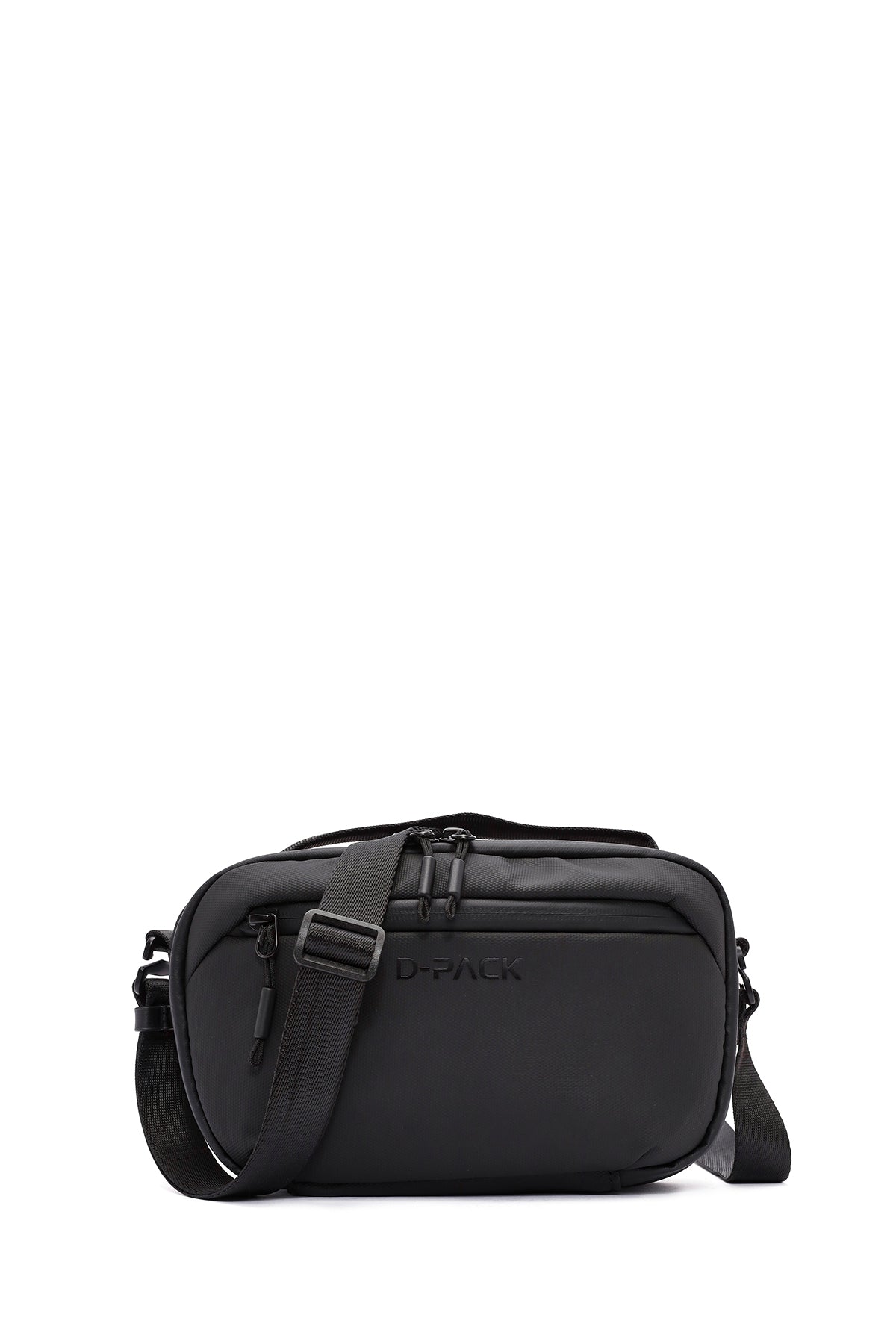 D-Pack Men's Black Fabric Crossbody Bag 24WBD30066F | Derimod