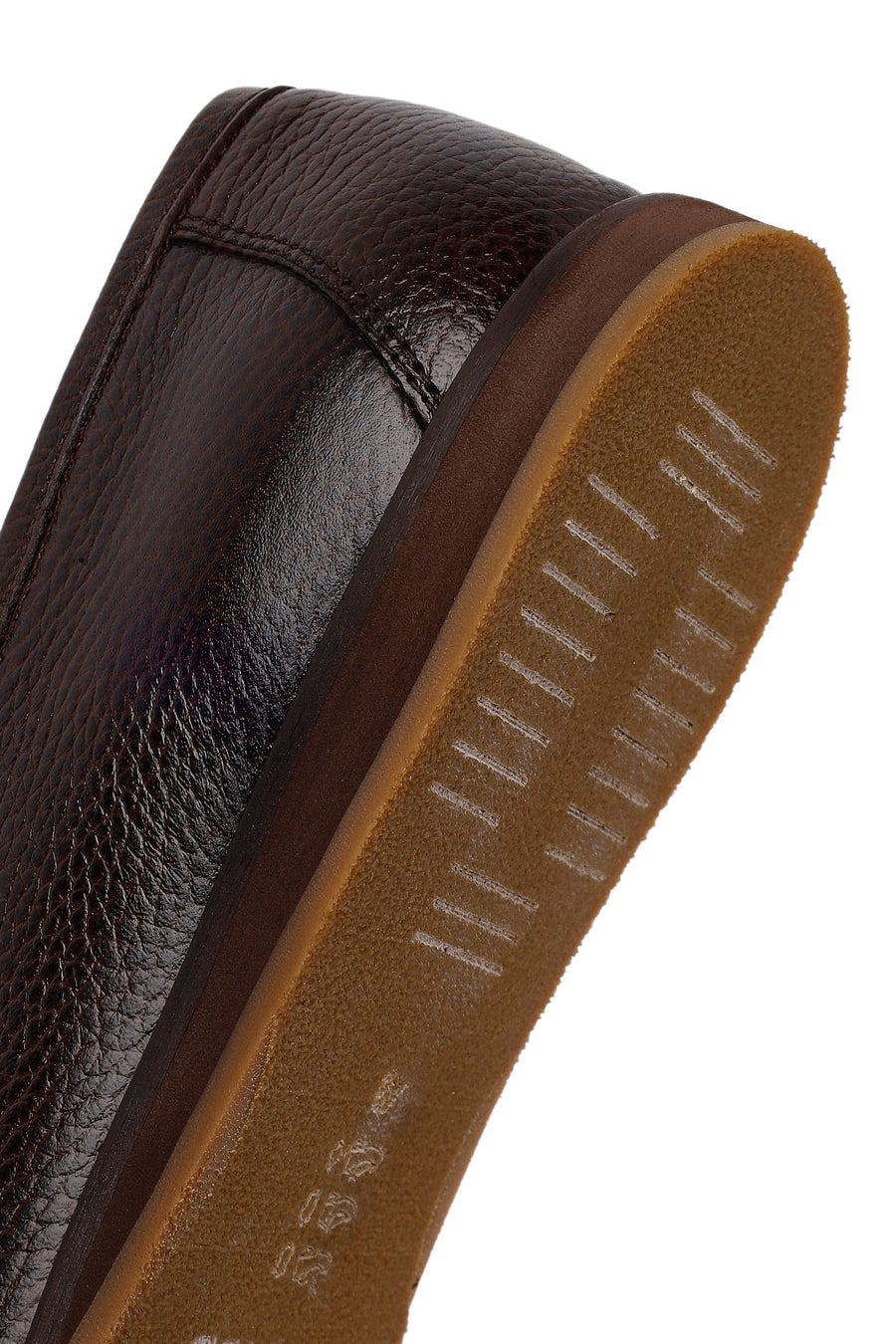 Male Brown Leather Classic Loafer