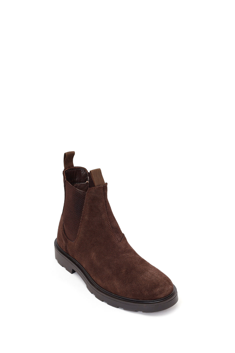 Male Brown Suede Chelsea Boots