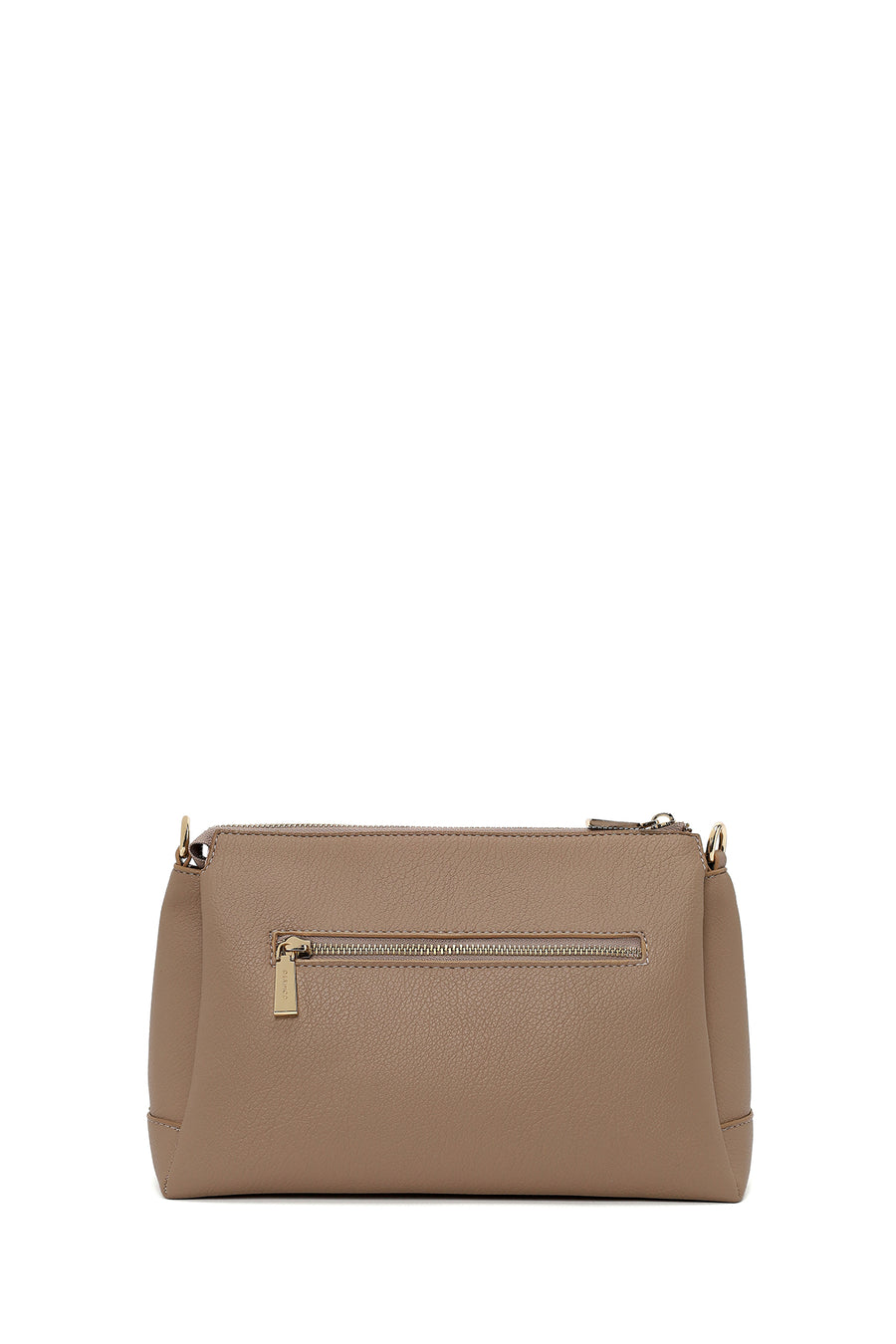 Woman Mink Long-Strap Crossbody Bag