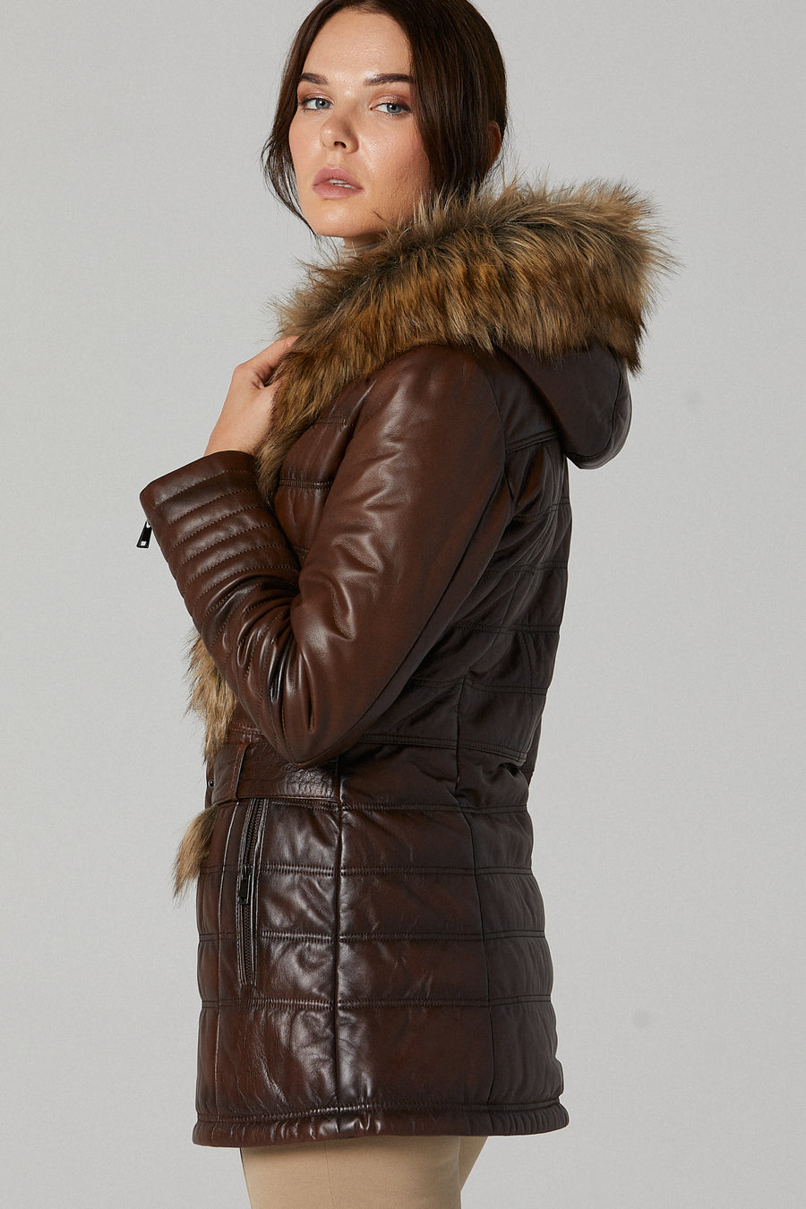 Cornelia Women's Leather Jacket