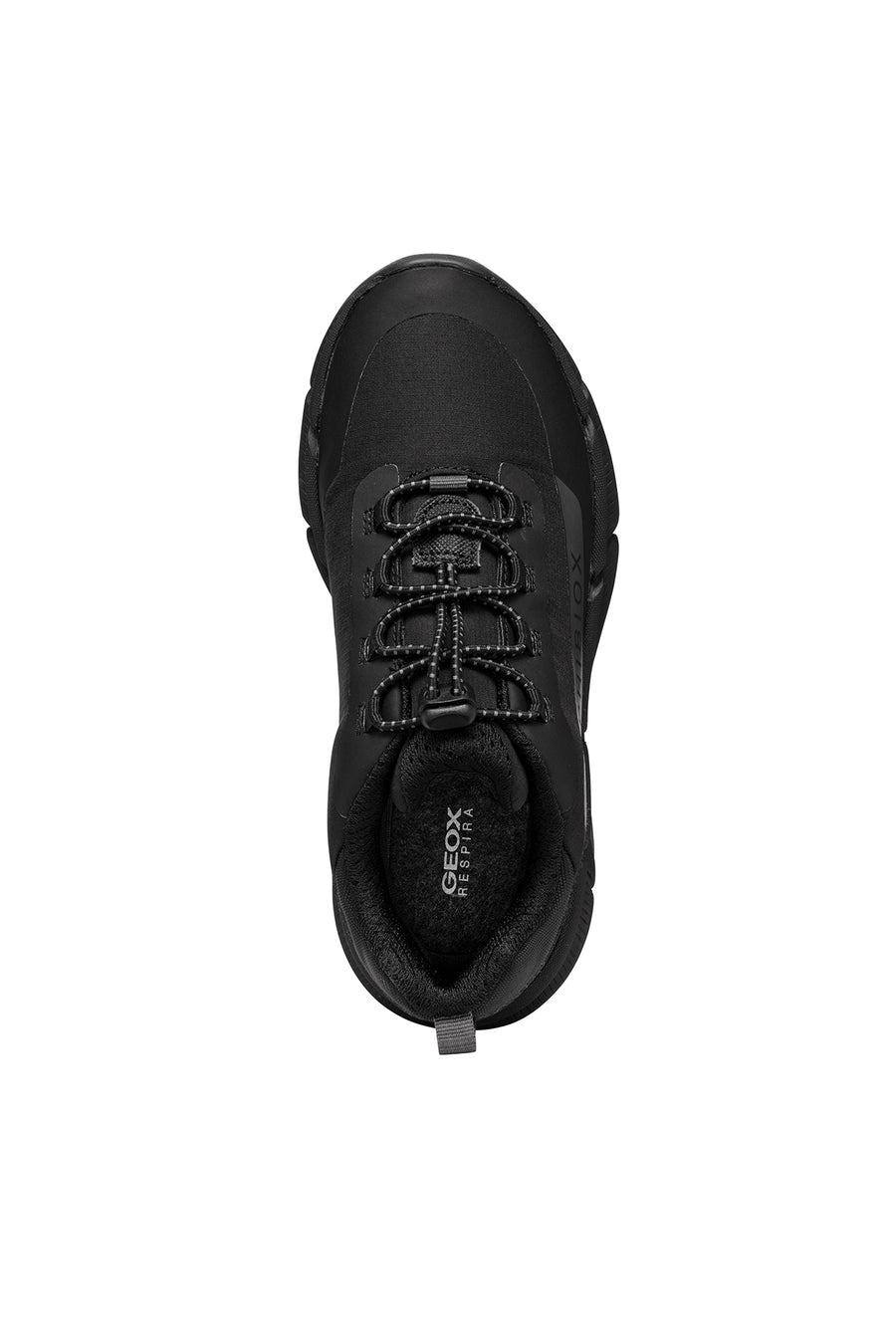 Geox Boy Black Flexyper Plus Abx Laced Waterproof Sneaker