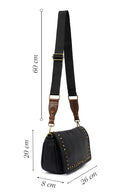 Women's Black Long Strap Crossbody Bag | Derimod
