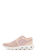 Derimod Zero Women's Pink Lace Up Fabric Sneaker | Derimod