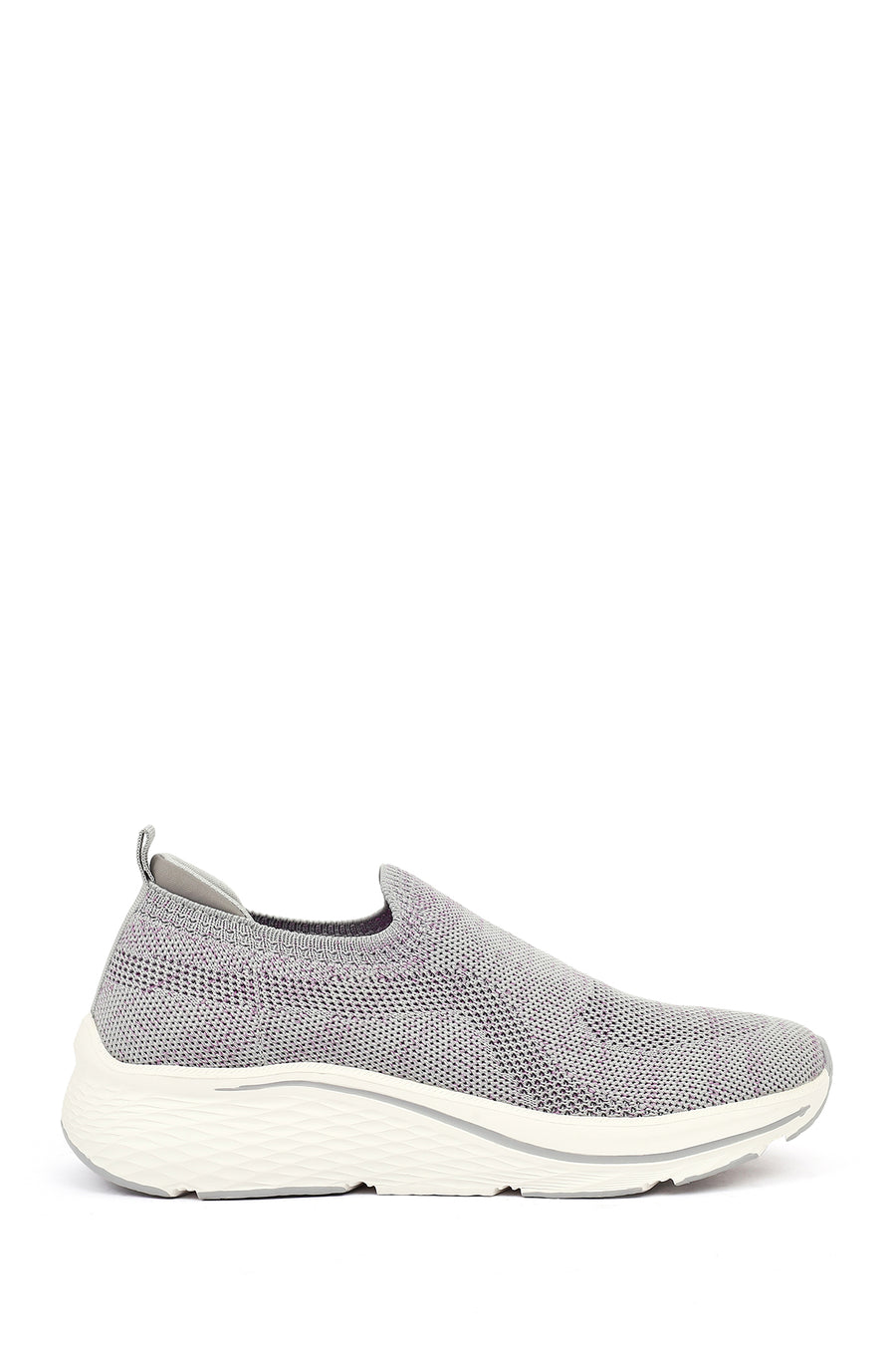 Derimod Zero Women's Grey Thick-Soled Fabric Sneaker 26PFE49316F | Derimod