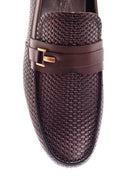 Erkek Deri Baskılı Loafer | Derimod