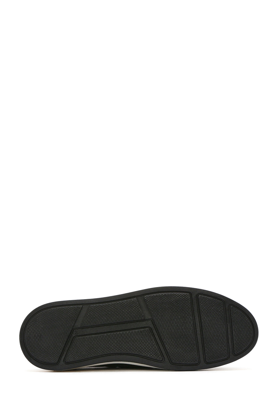 Men's Black Lace-up Leather Casual Shoes