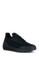 Geox Erkek Siyah U Spherica Actif Bağcıklı Sneaker | Derimod