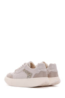 Women's Beige Thick Soled Sneaker | Derimod