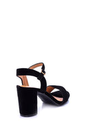 Women's Suede Heeled Shoes | Derimod