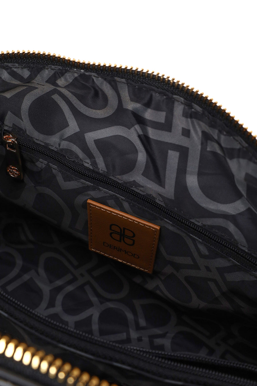 Woman Black Long-Strap Shoulder Bag