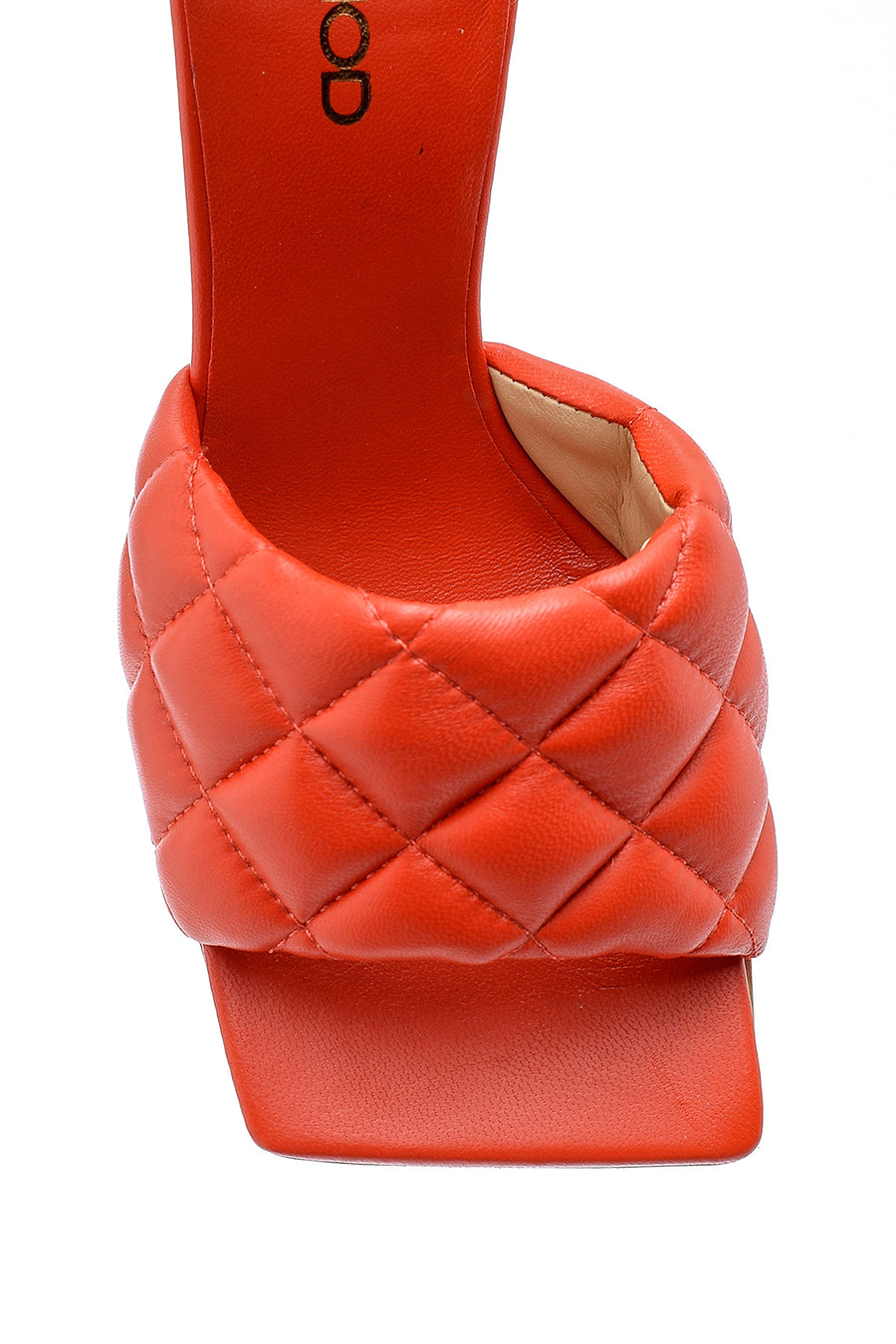 Women's Leather Heeled Slippers