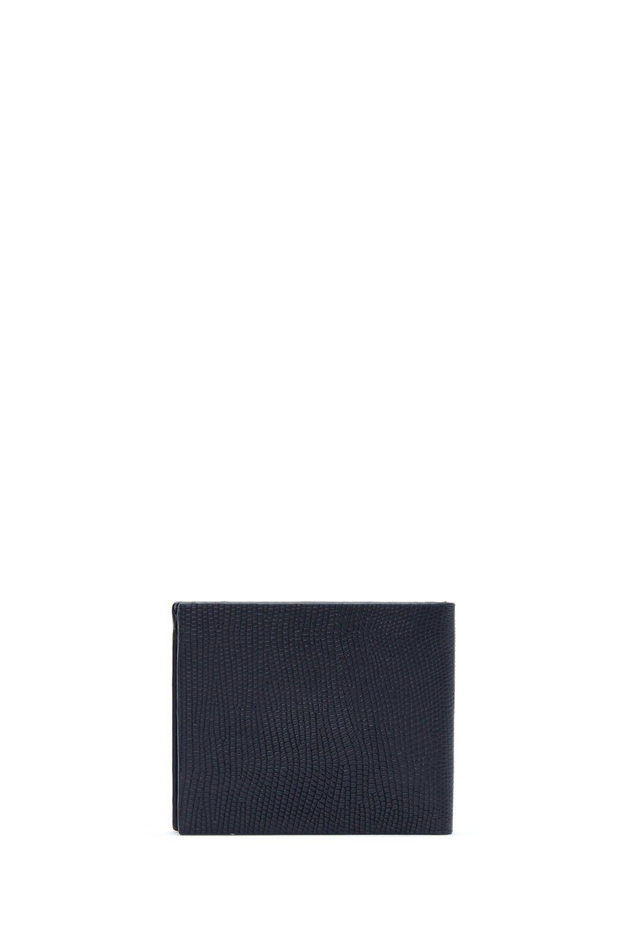 Men's Navy Blue Leather Wallet