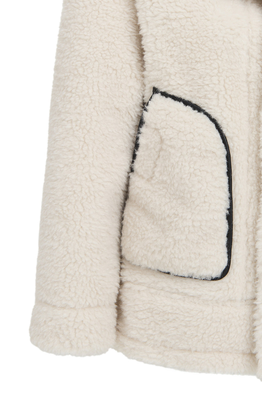 Oslo Women's Beige Reversible Teddy Coat