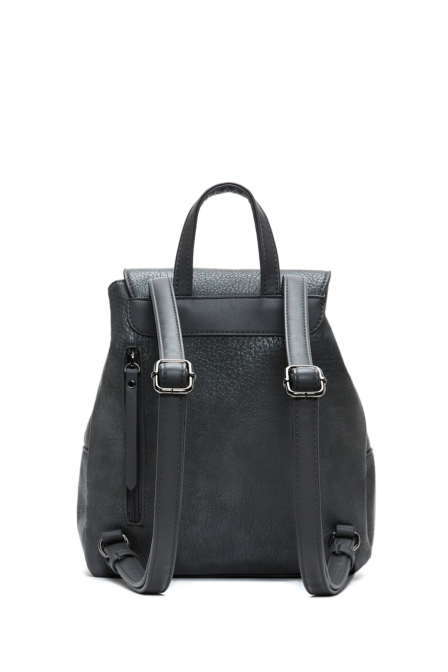 Women's Gray Casual Backpack