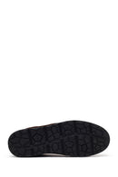 Erkek Kahverengi Bağcıklı Süet Deri Sneaker | Derimod