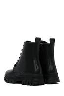 Women's Black Zippered Boots | Derimod