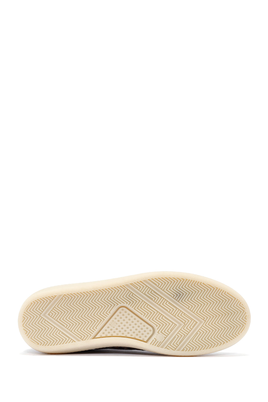 Kadın Mor Bağcıklı Desenli Süet Deri Sneaker