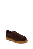 Male Brown Lace-up Suede Casual Shoes | Derimod