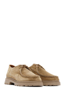 Women's Mink Suede Leather Oxford Shoes | Derimod