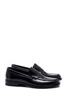 Men's Leather Patent Leather Classic Shoes | Derimod