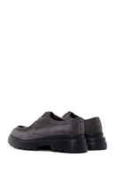 Men's Gray Suede Leather Casual Shoes | Derimod