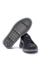 Erkek Deri Delikli Sneaker | Derimod