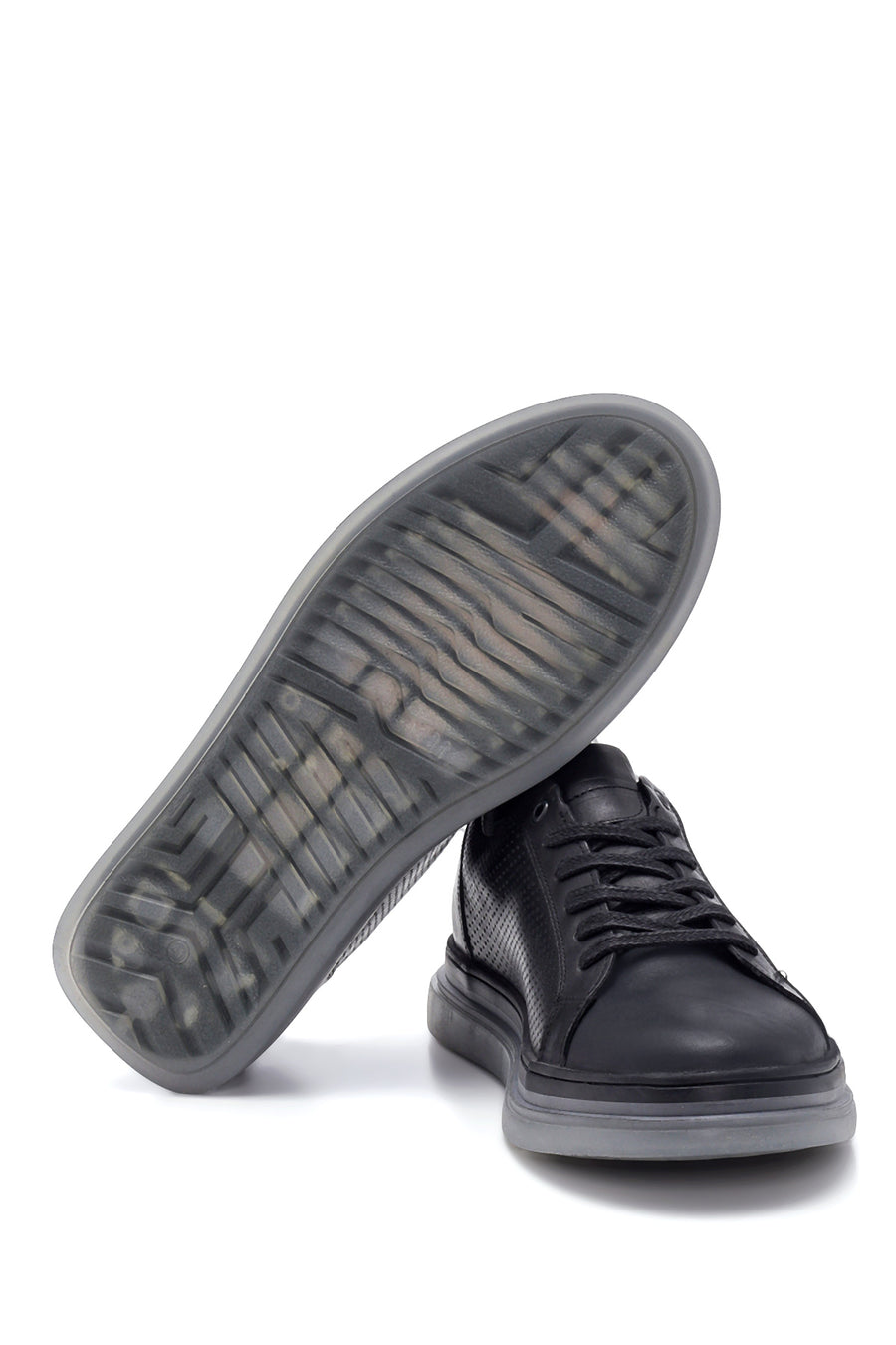 Men's Leather Perforated Sneaker