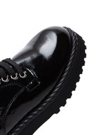 Women's Black Leather Casual Shoes | Derimod