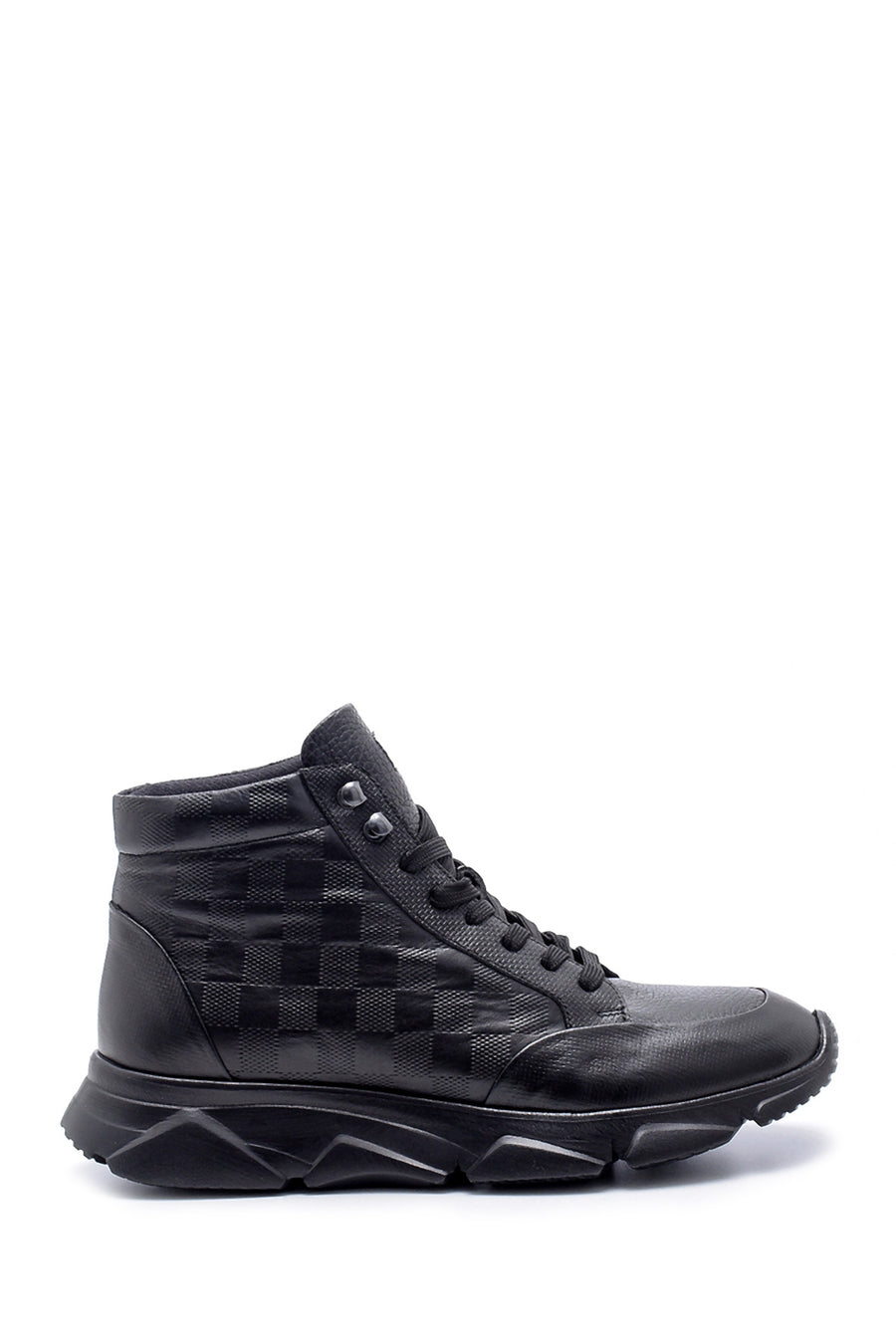 Men's Leather Printed Boots 20WFD305126 | Derimod