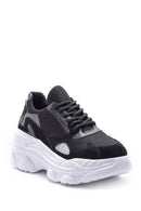 Women's High-Sole Sneaker | Derimod