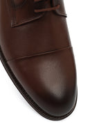 Men's Brown Laced Leather Classic Shoes | Derimod